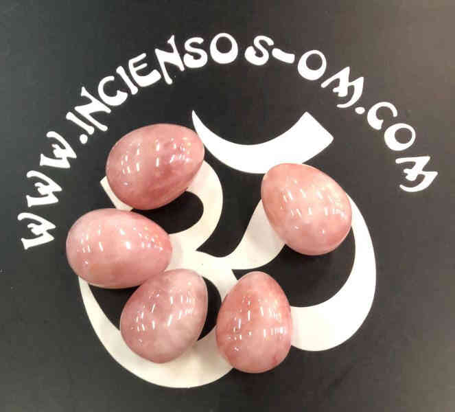 Huevo Cuarzo Rosa 4 Cm Aprox